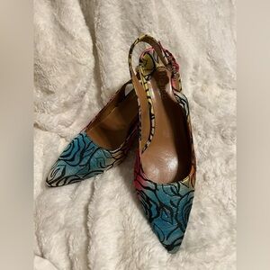 NIB J. Renee Pearla Slingback Pump in Bright Multi - Size‎ 8.5